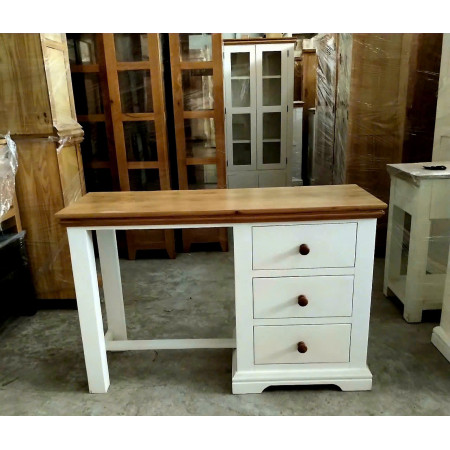 Oak 04 : Bàn Làm Việc Và Ghế Đôn